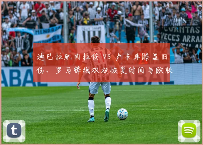 迪巴拉肌肉拉伤 vs 卢卡库膝盖旧伤，罗马锋线双核恢复时间与欧联杯前景分析
